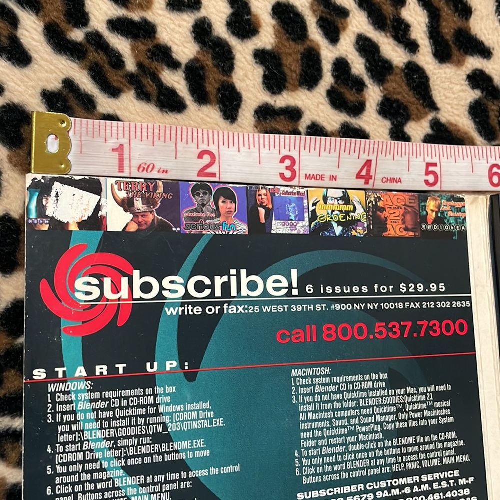 1995 BLENDER Volume CD-ROM Entertainment Magazine BJORK Radiohead Simpsons Music - Picture 8 of 17